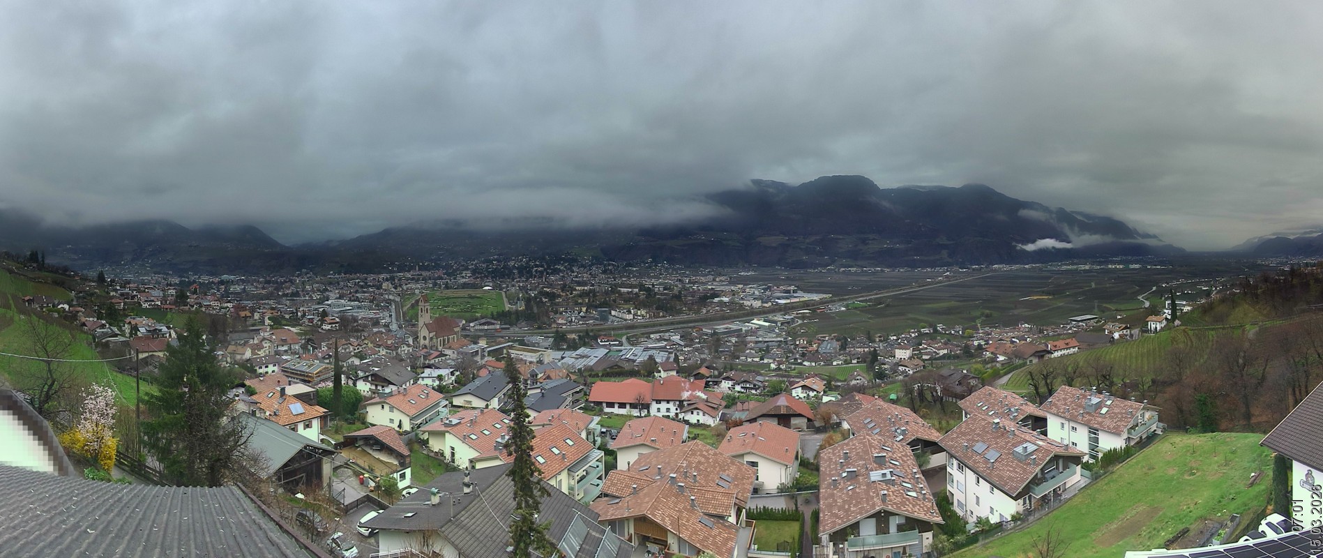 Archiv Foto Webcam Marling - Panorama