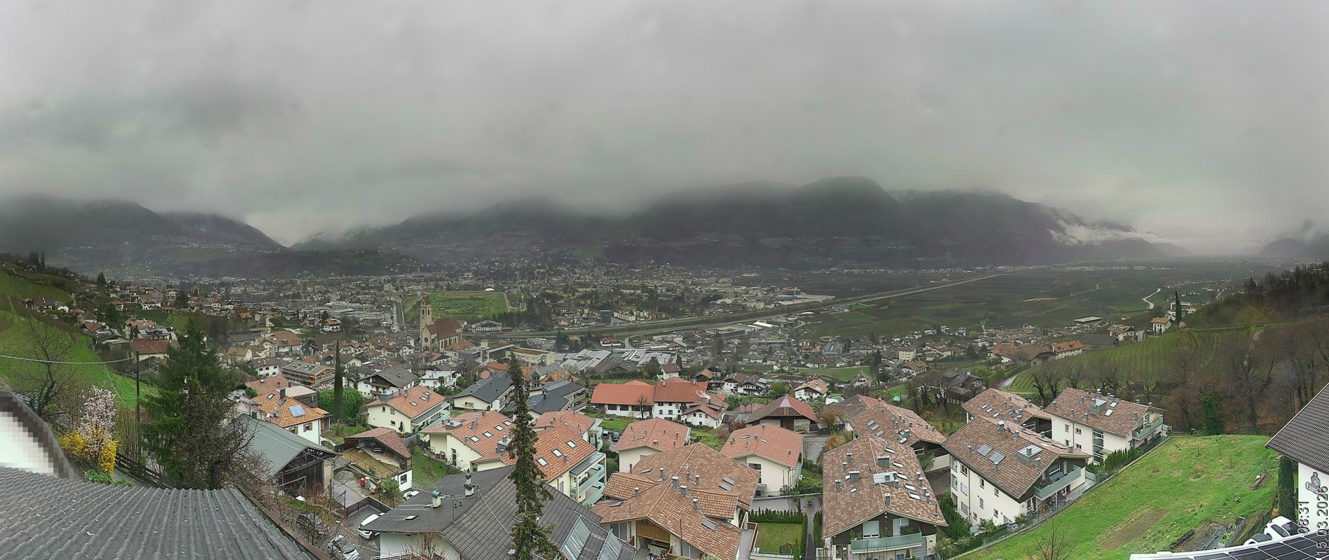 Archiv Foto Webcam Marling - Panorama