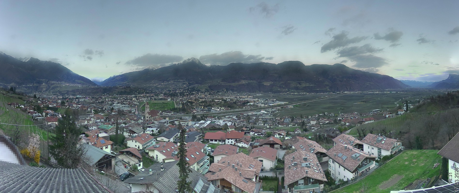 Archiv Foto Webcam Marling - Panorama