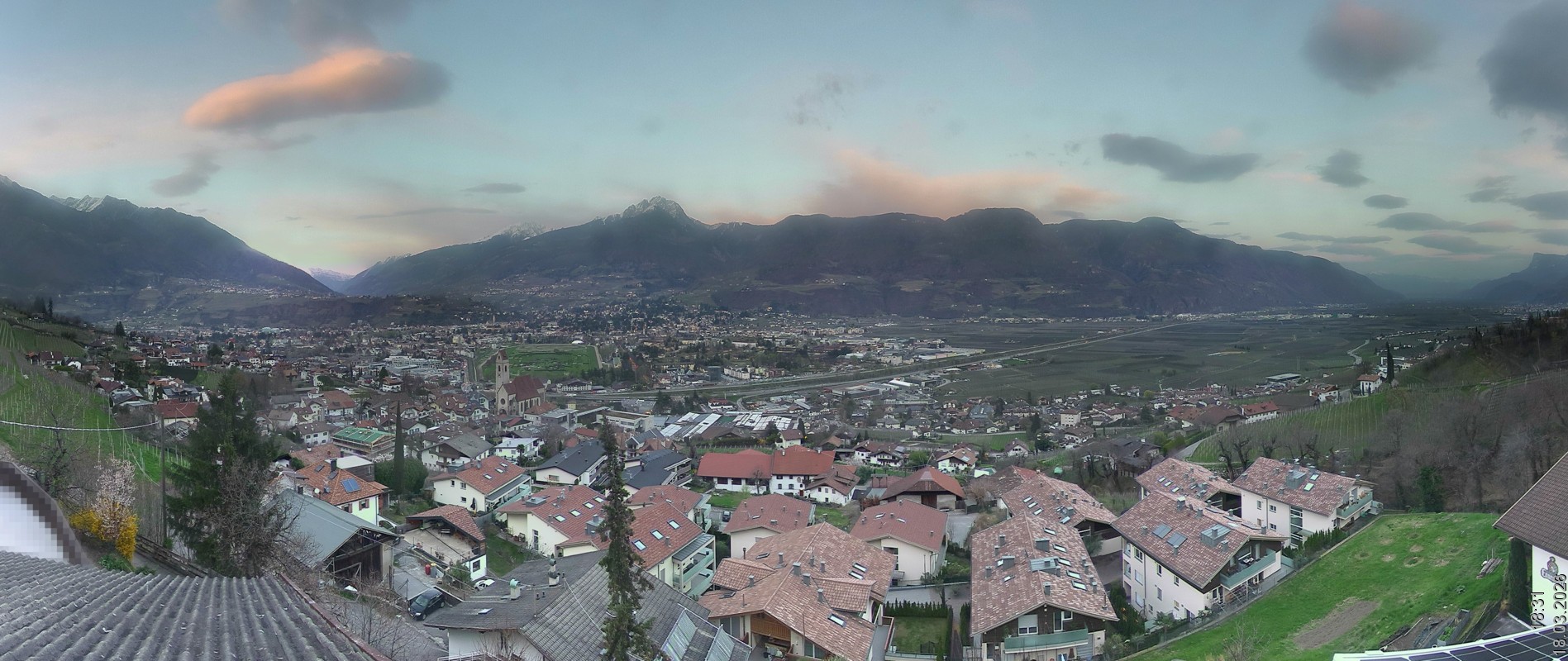 Archived image Webcam Marling - South Tyrol