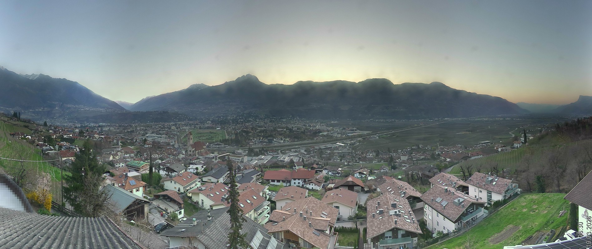 Archived image Webcam Marling - South Tyrol
