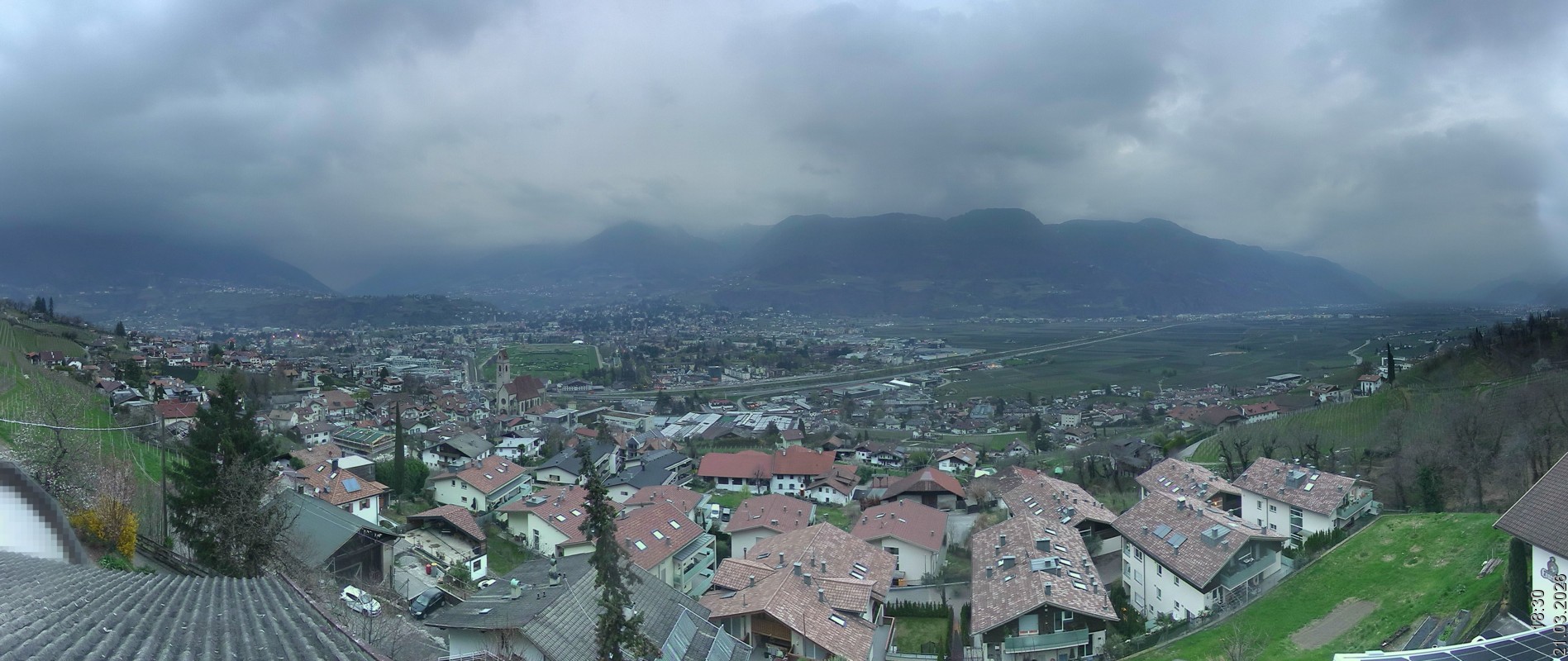 Archiv Foto Webcam Marling - Panorama