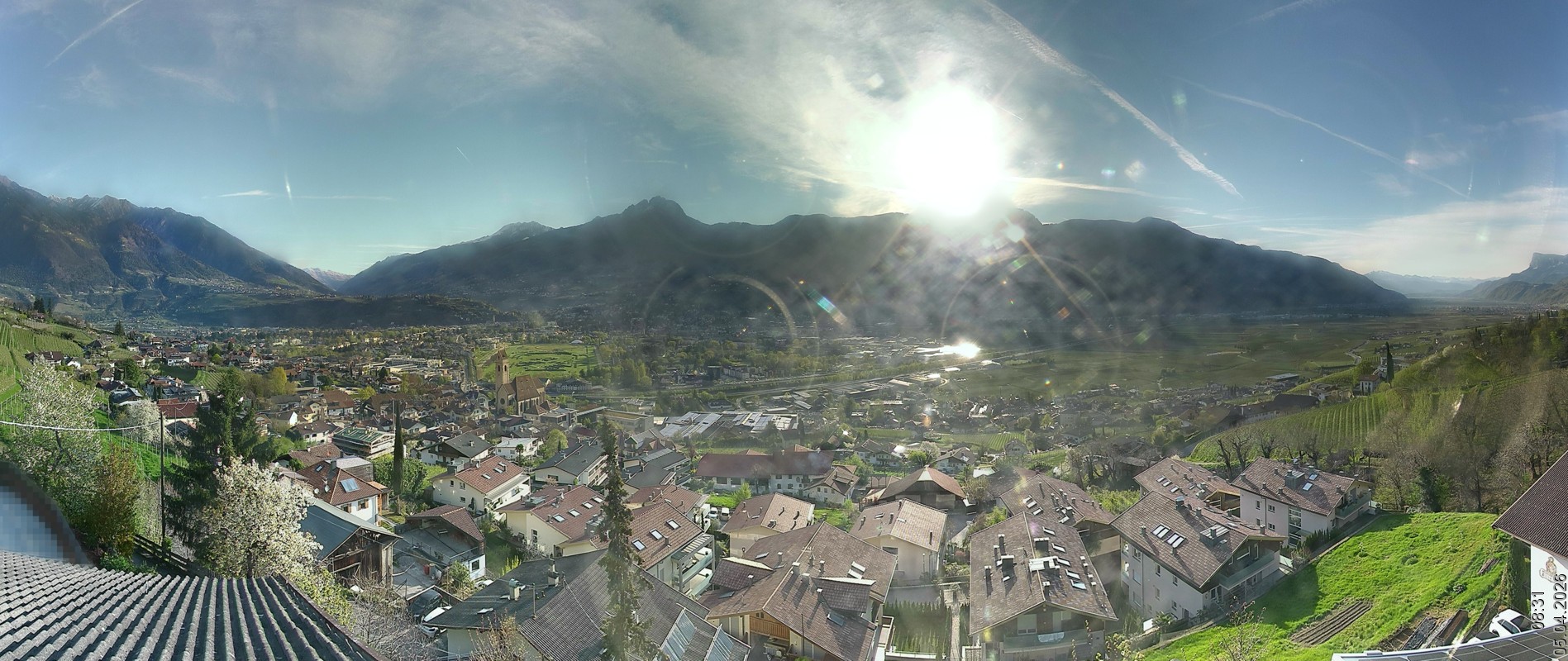 Archived image Webcam Marling - South Tyrol