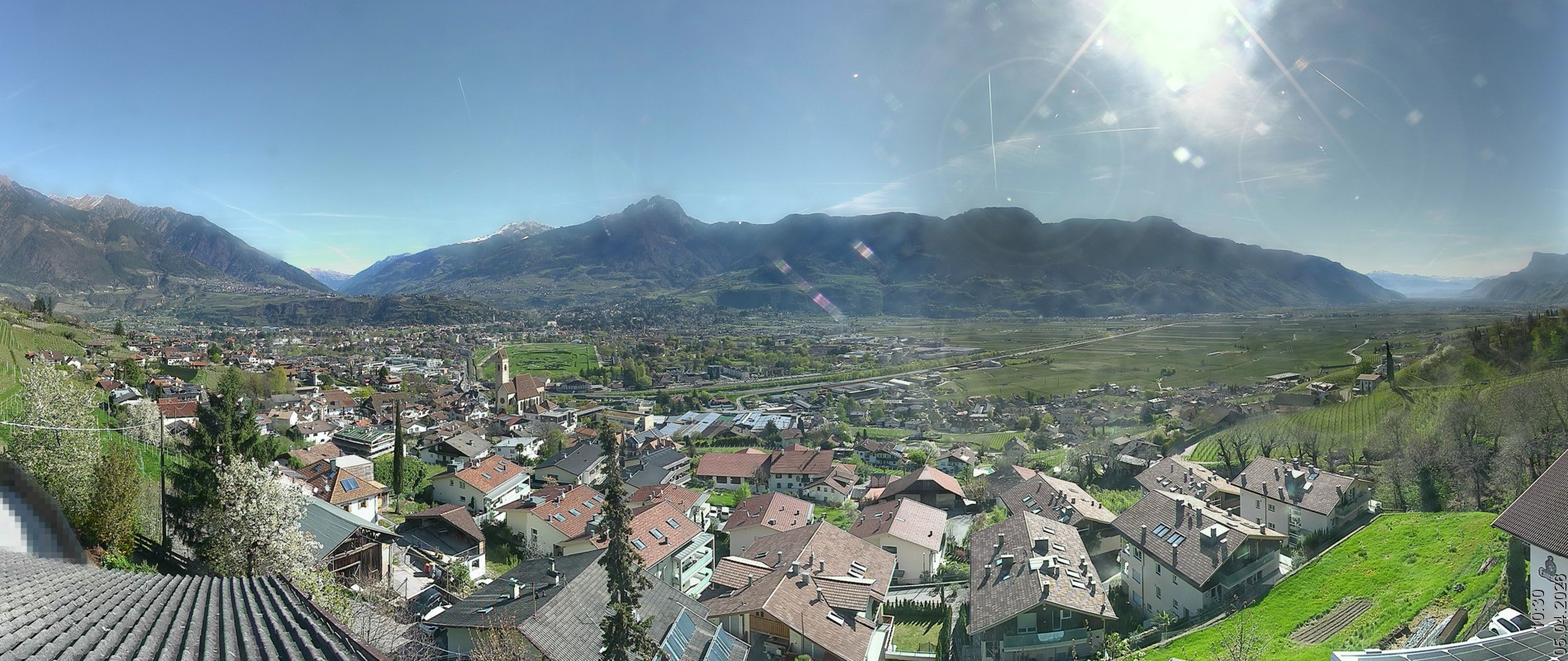 Archived image Webcam Marling - South Tyrol