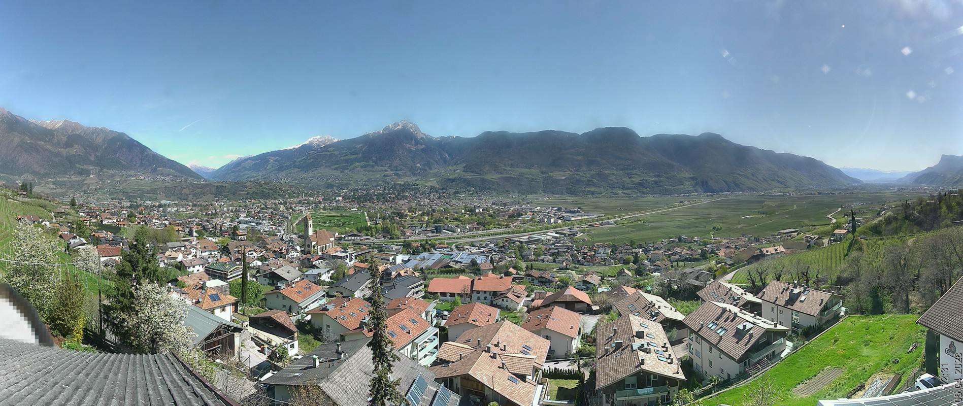 Archived image Webcam Marling - South Tyrol