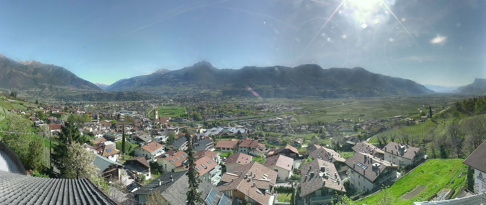 Archived image Webcam Marling - South Tyrol