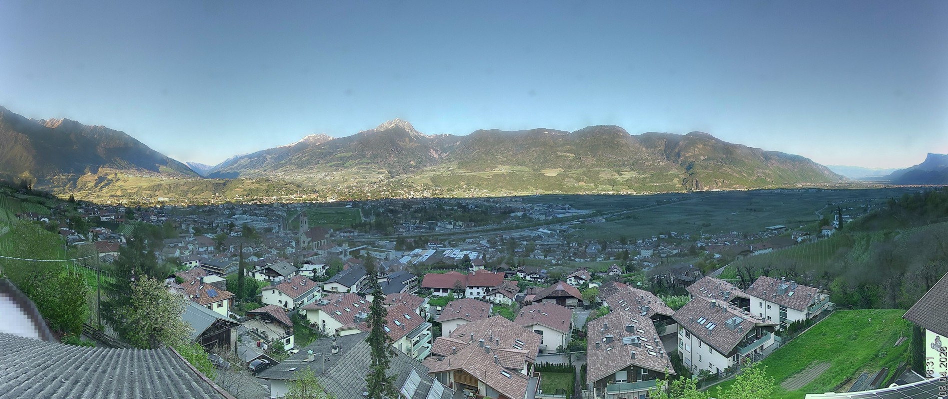 Archiv Foto Webcam Marling - Panorama