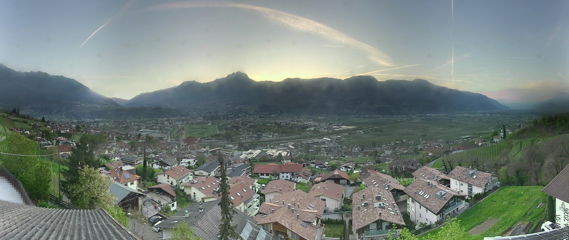 Archived image Webcam Marling - South Tyrol