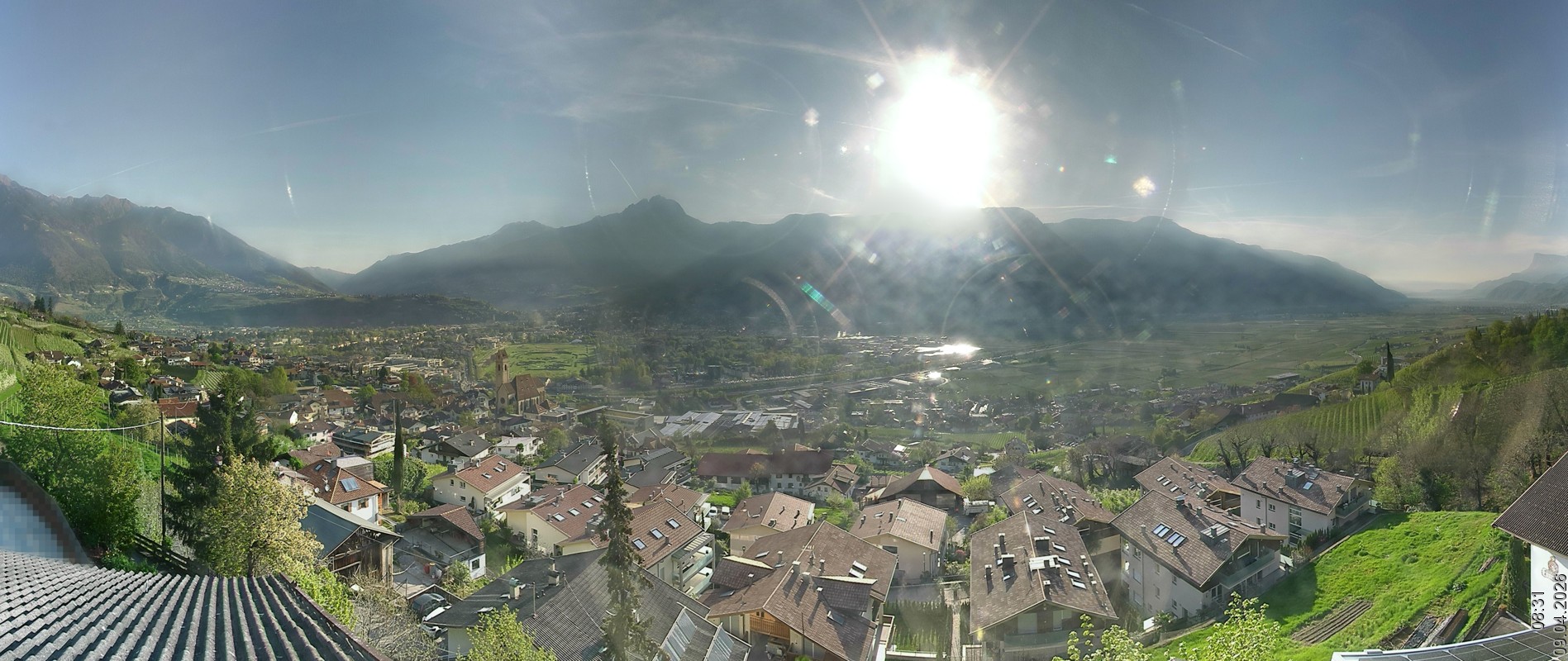 Archived image Webcam Marling - South Tyrol