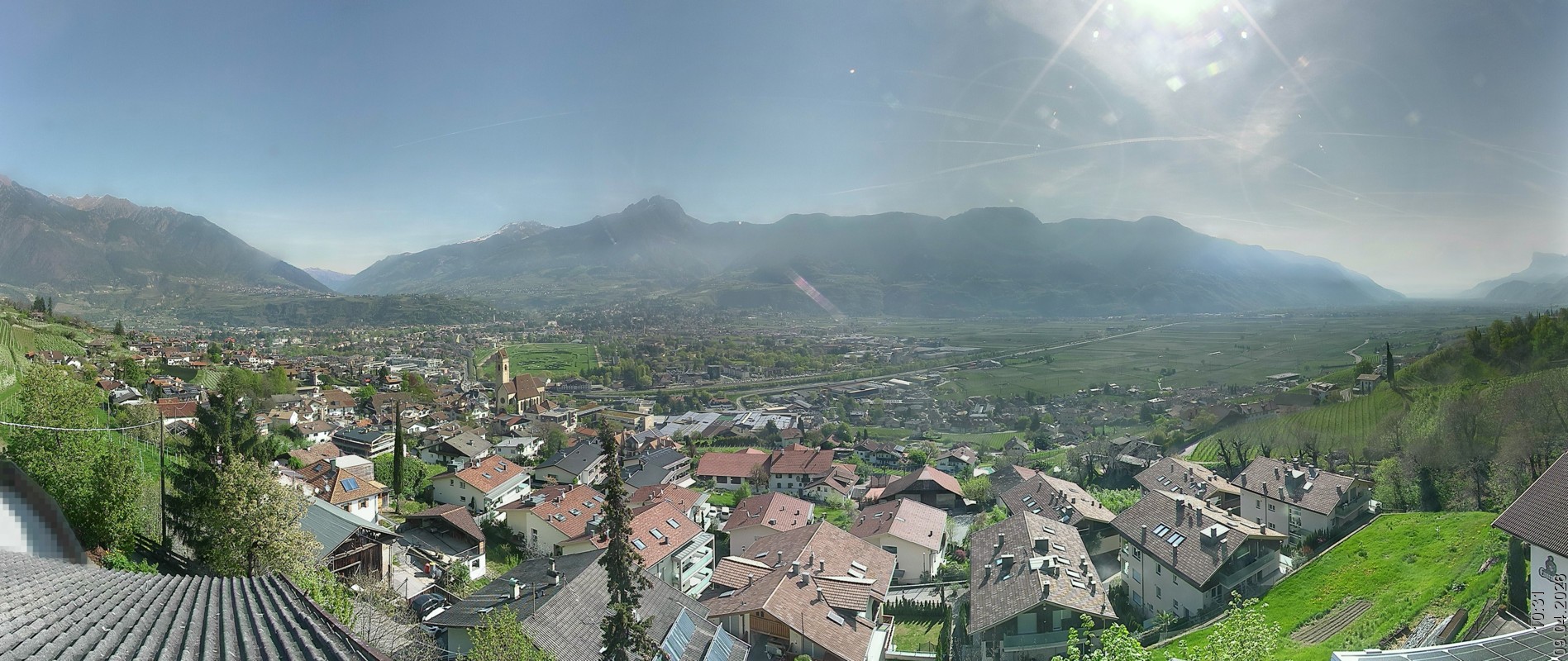 Archived image Webcam Marling - South Tyrol