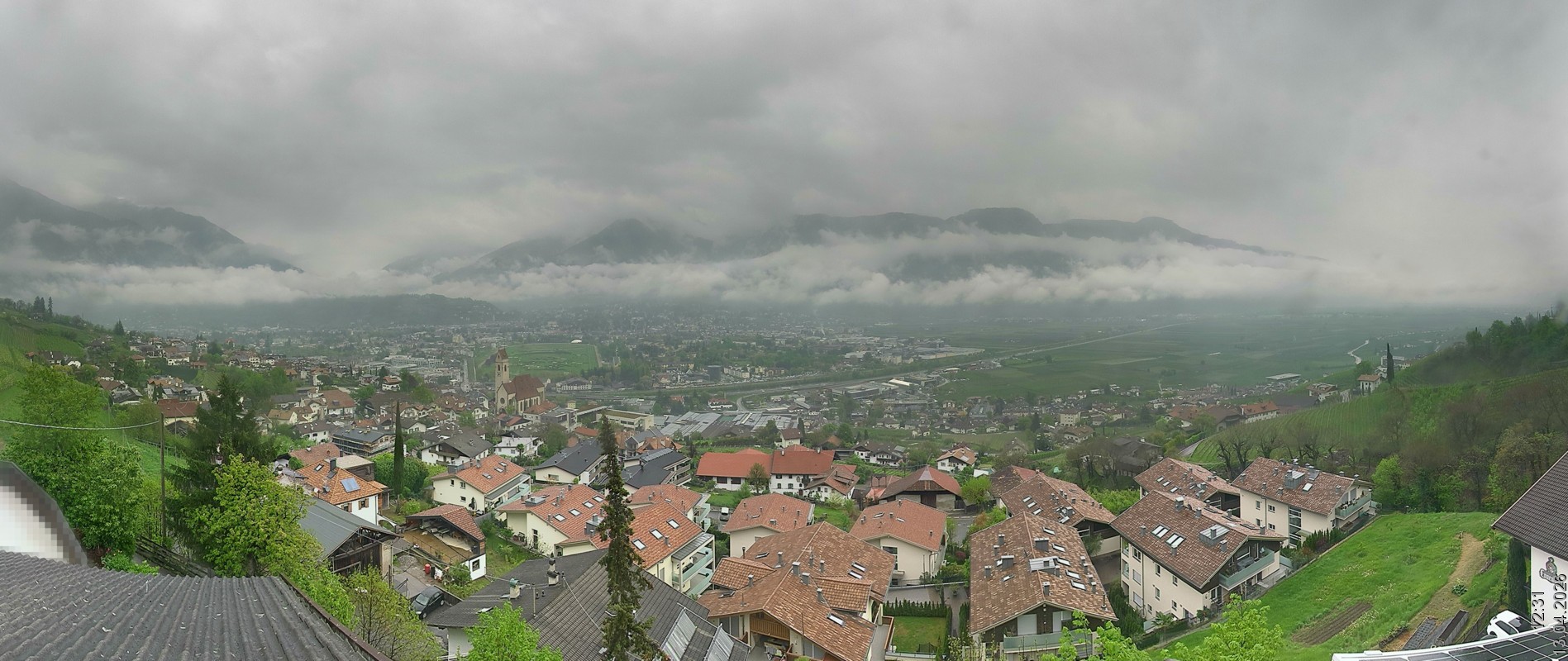 Archived image Webcam Marling - South Tyrol