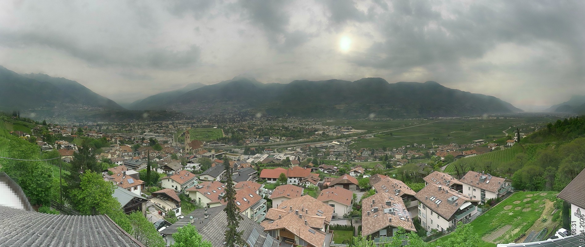 Archived image Webcam Marling - South Tyrol