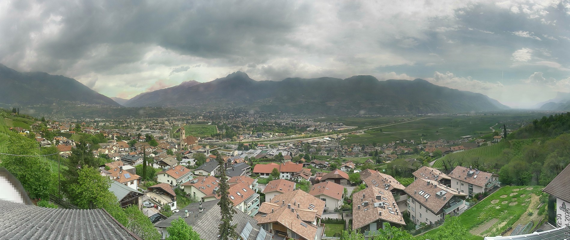 Archiv Foto Webcam Marling - Panorama