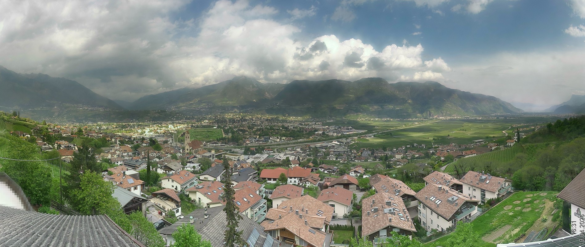 Archived image Webcam Marling - South Tyrol