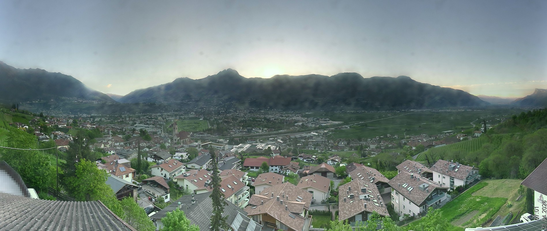 Archived image Webcam Marling - South Tyrol