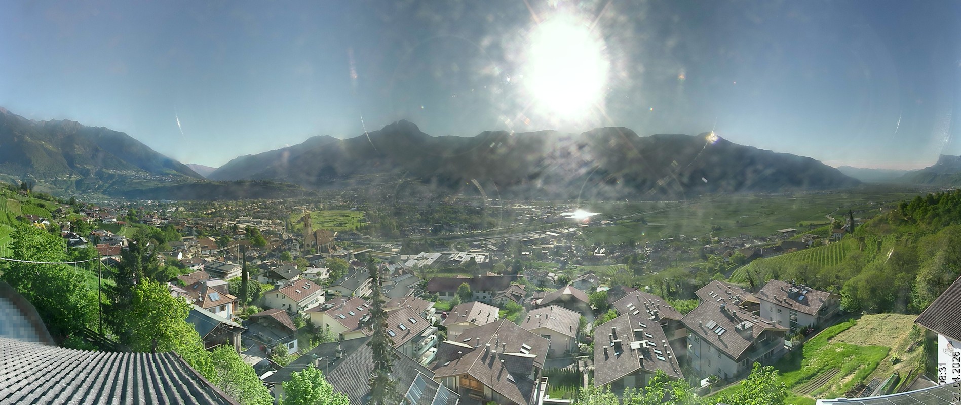 Archived image Webcam Marling - South Tyrol