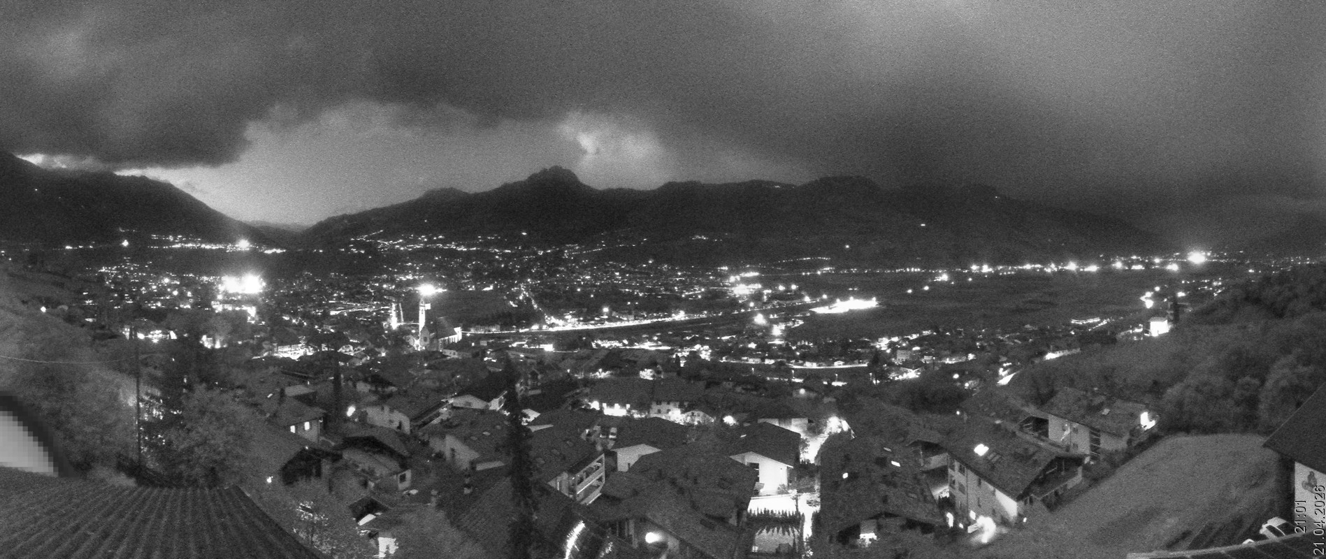 Archiv Foto Webcam Marling - Panorama