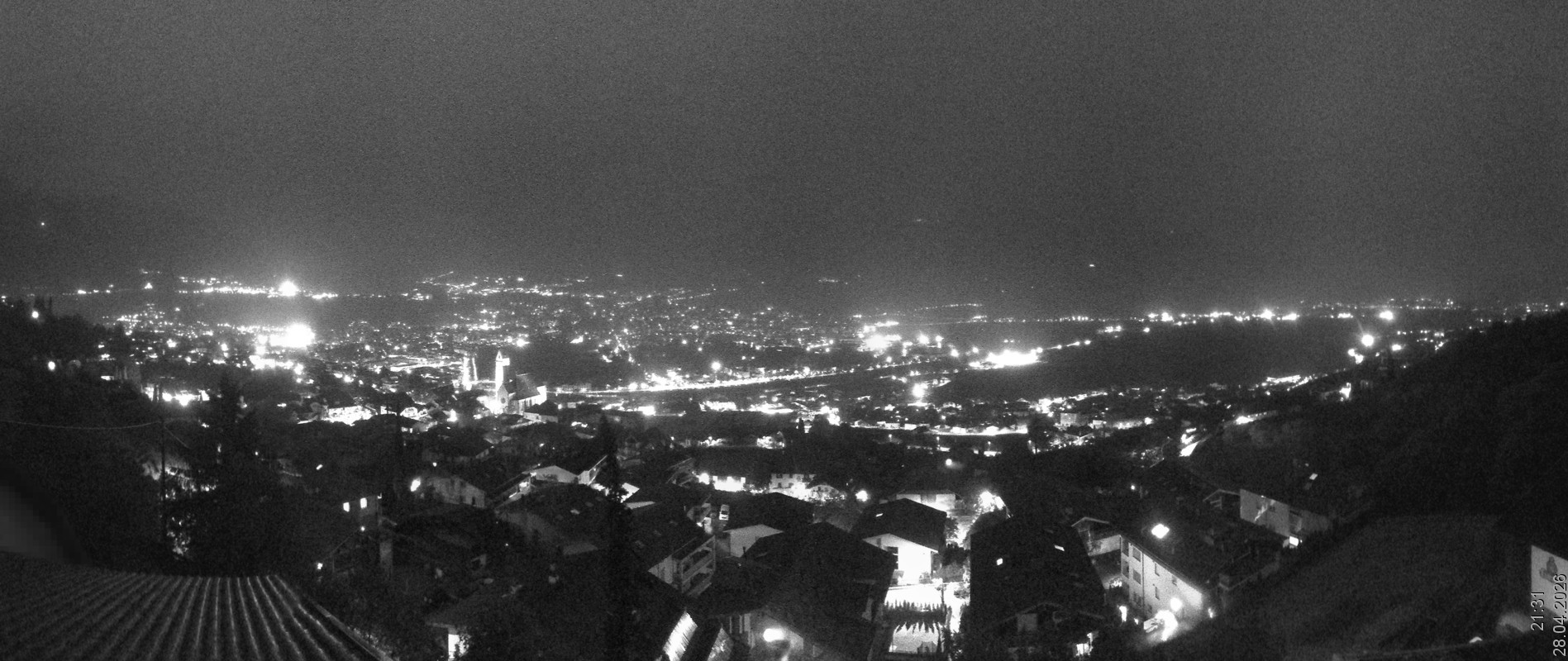 Archiv Foto Webcam Marling - Panorama