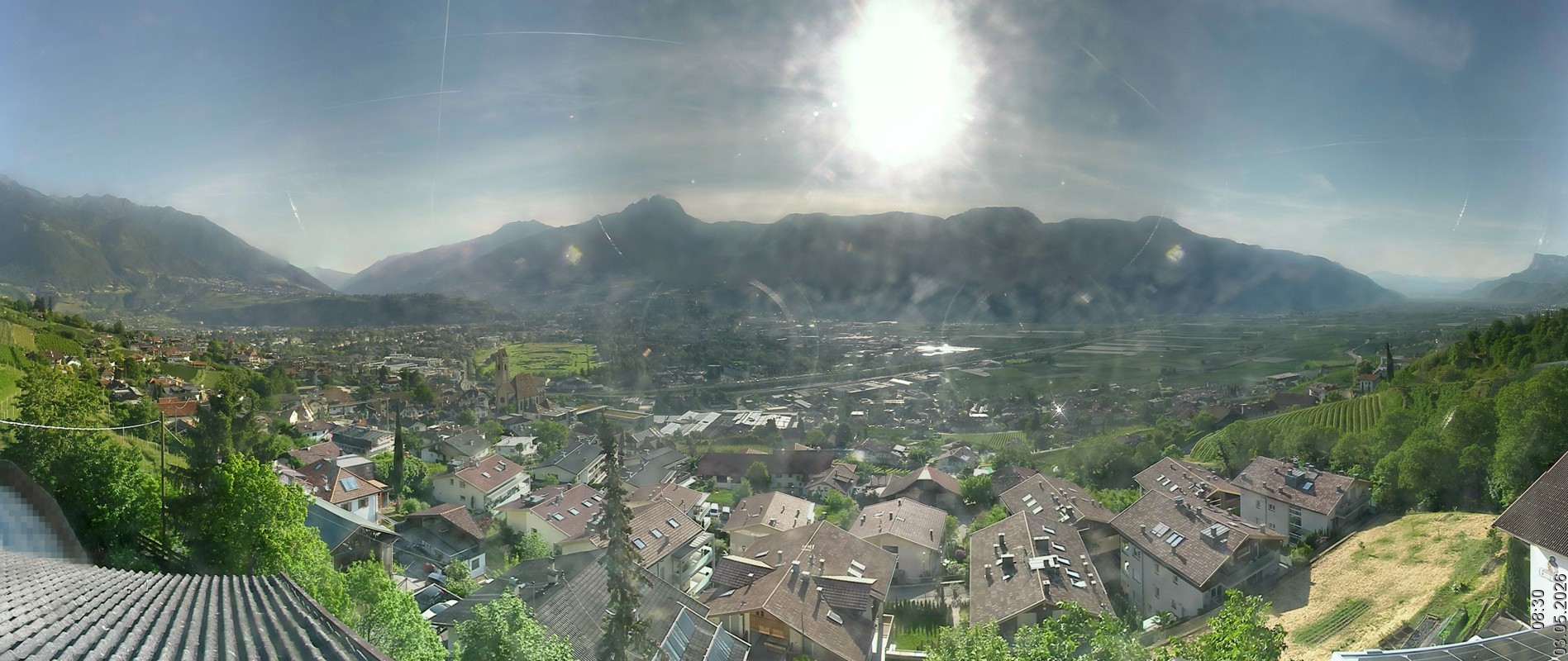 Archiv Foto Webcam Marling - Panorama