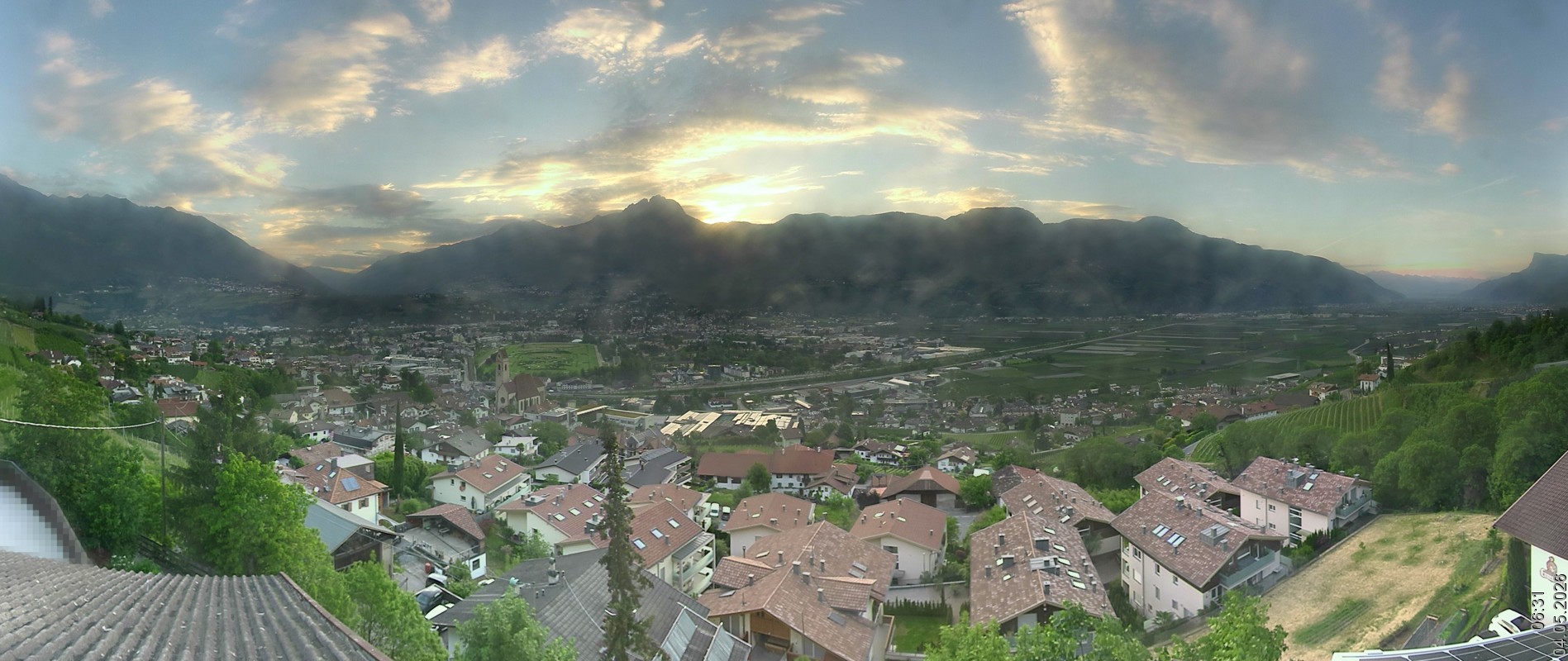 Archived image Webcam Marling - South Tyrol