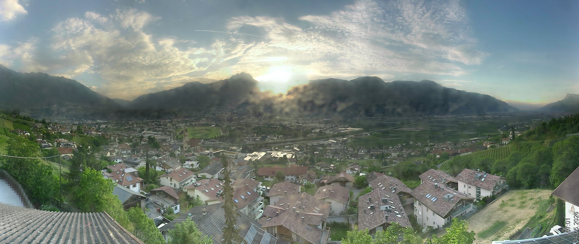 Archived image Webcam Marling - South Tyrol