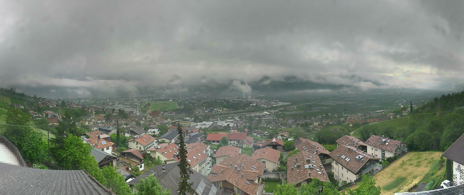 Archiv Foto Webcam Marling - Panorama