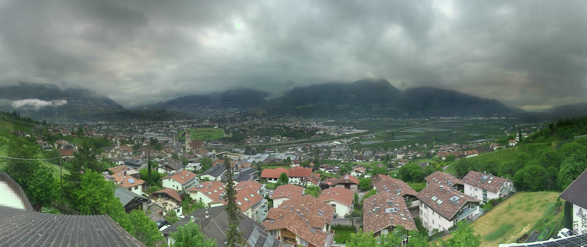 Archived image Webcam Marling - South Tyrol