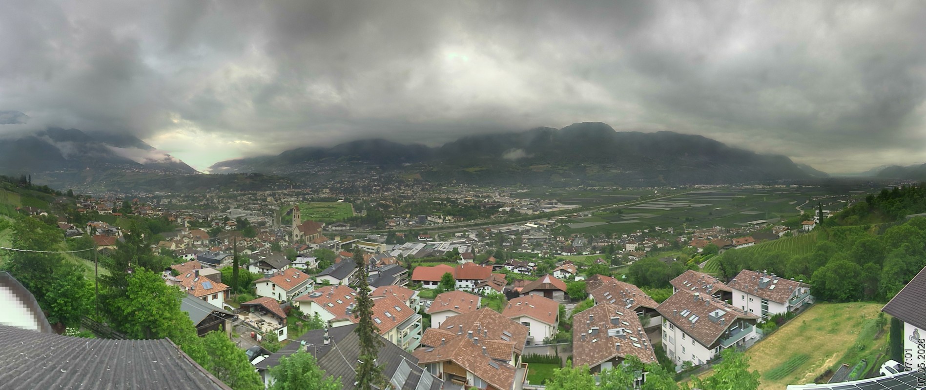 Archived image Webcam Marling - South Tyrol