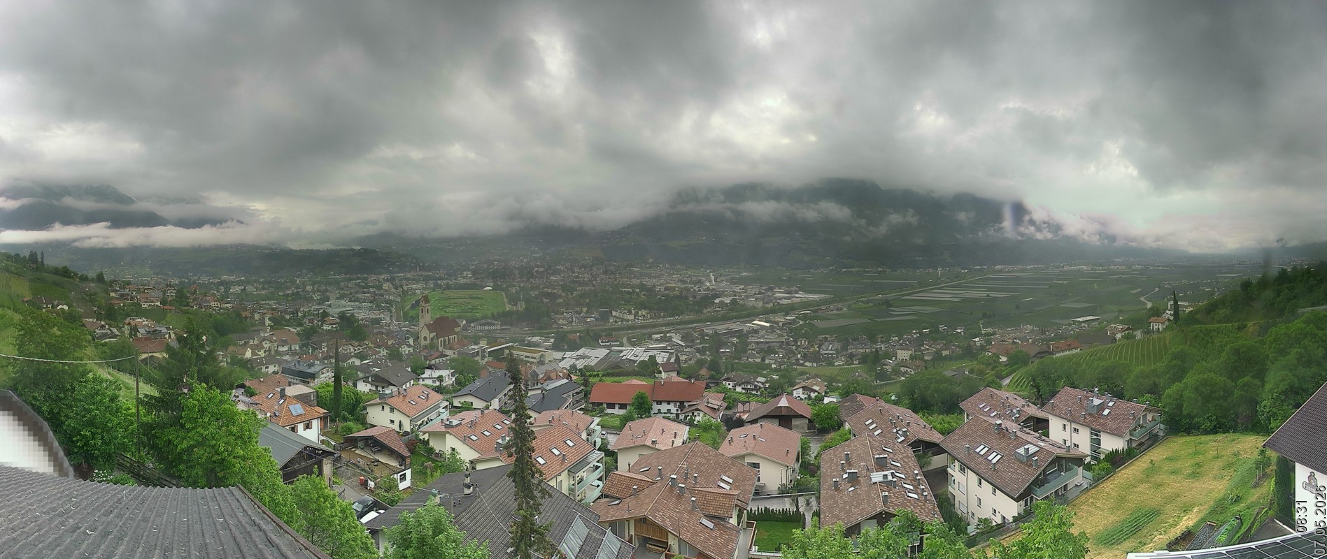 Archived image Webcam Marling - South Tyrol