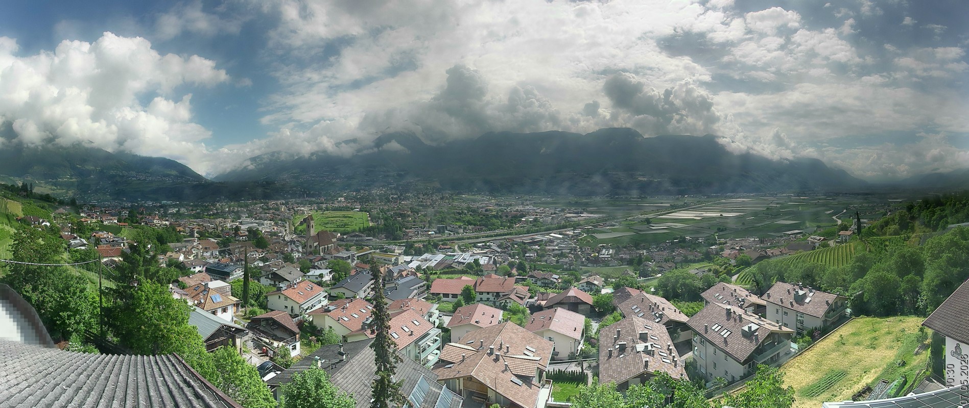 Archived image Webcam Marling - South Tyrol