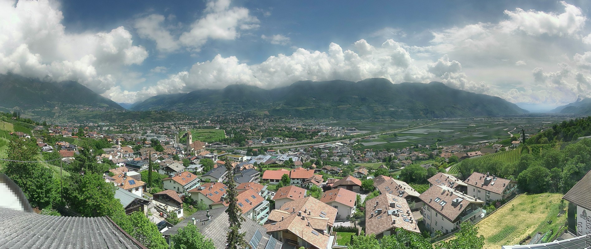 Archived image Webcam Marling - South Tyrol