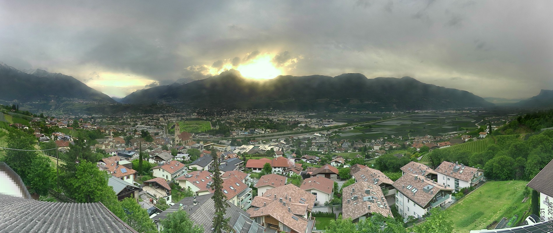 Archived image Webcam Marling - South Tyrol