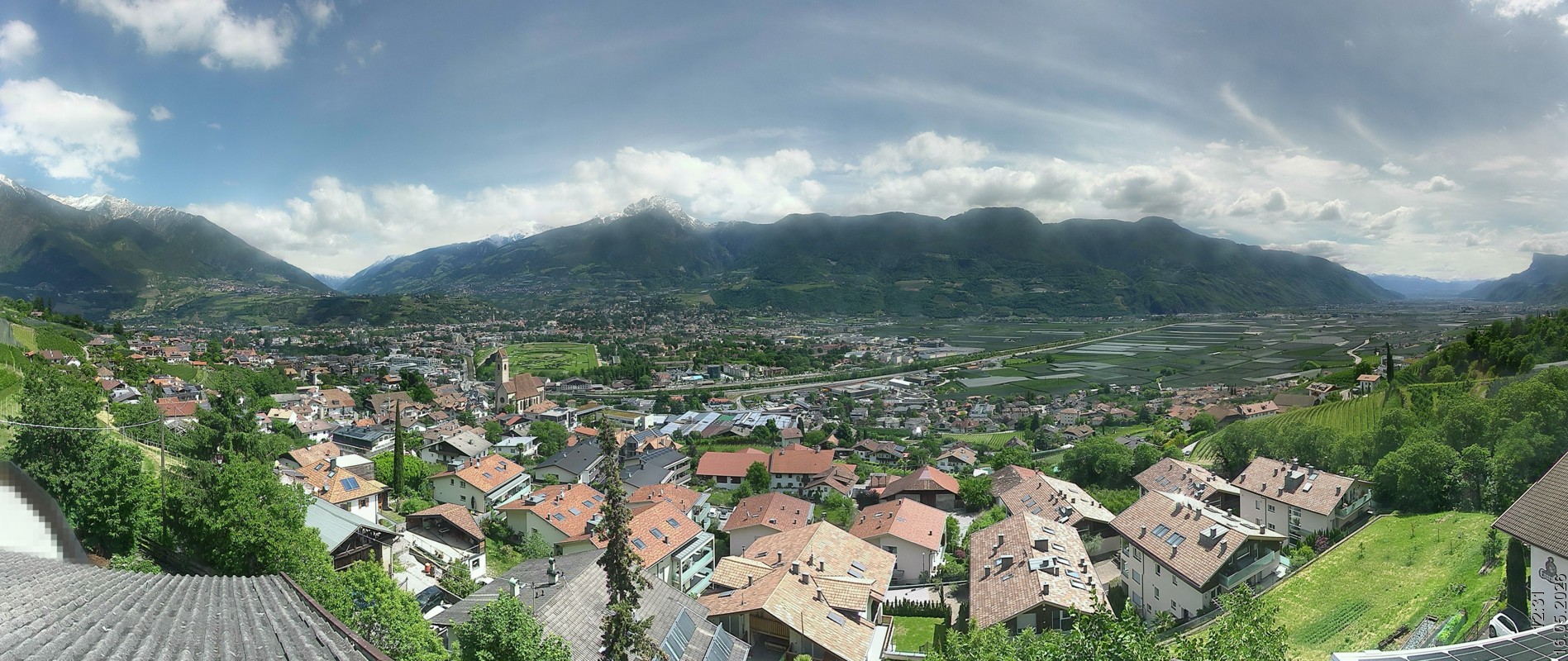 Archived image Webcam Marling - South Tyrol