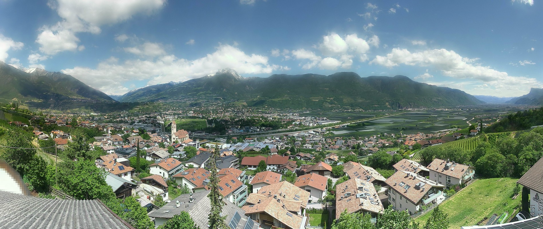 Archived image Webcam Marling - South Tyrol