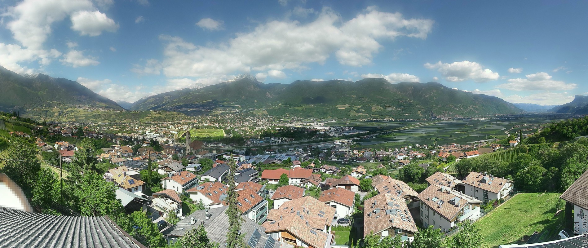 Archived image Webcam Marling - South Tyrol