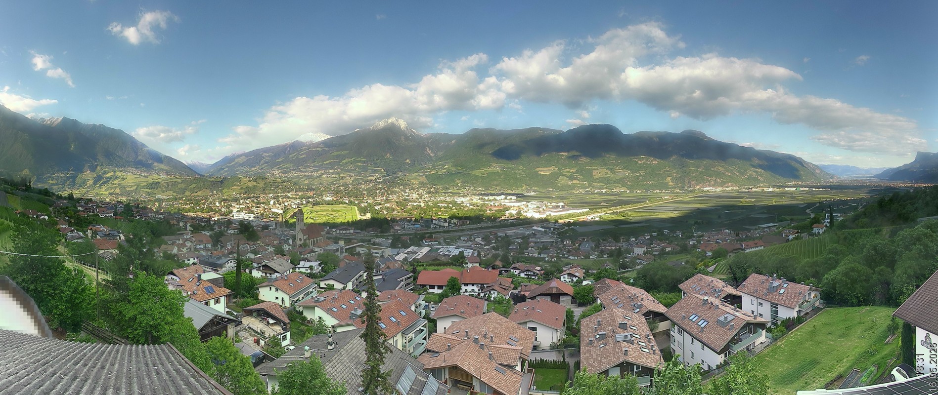 Archived image Webcam Marling - South Tyrol