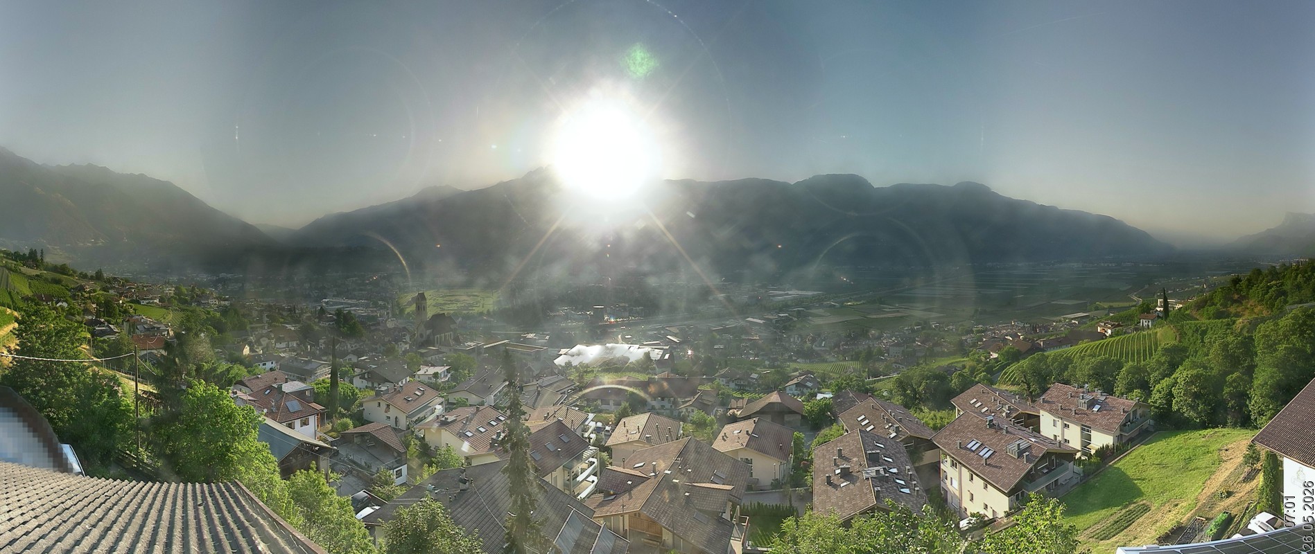Archiv Foto Webcam Marling - Panorama