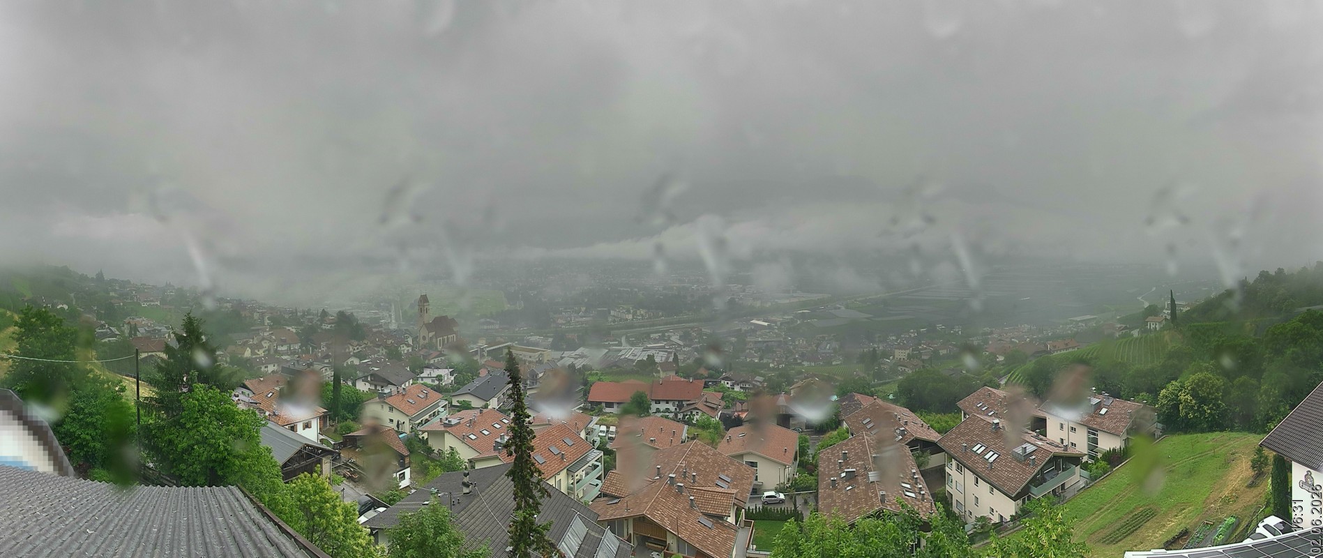 Archiv Foto Webcam Marling - Panorama