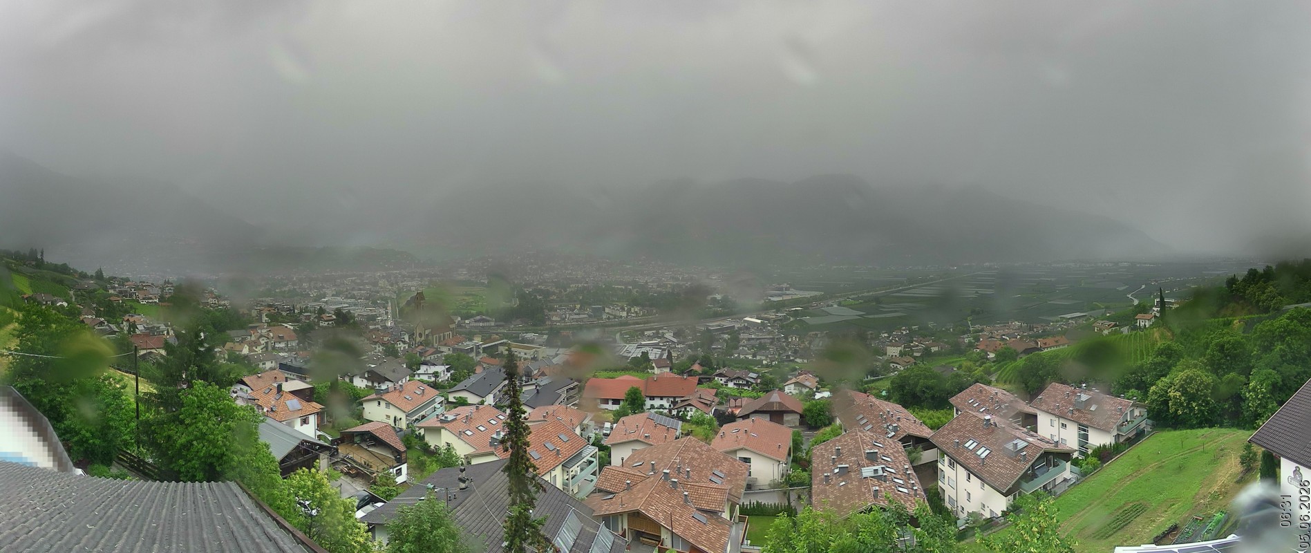 Archiv Foto Webcam Marling - Panorama