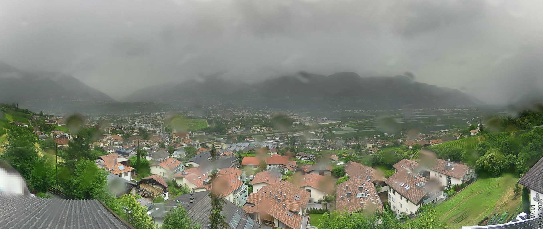 Archiv Foto Webcam Marling - Panorama