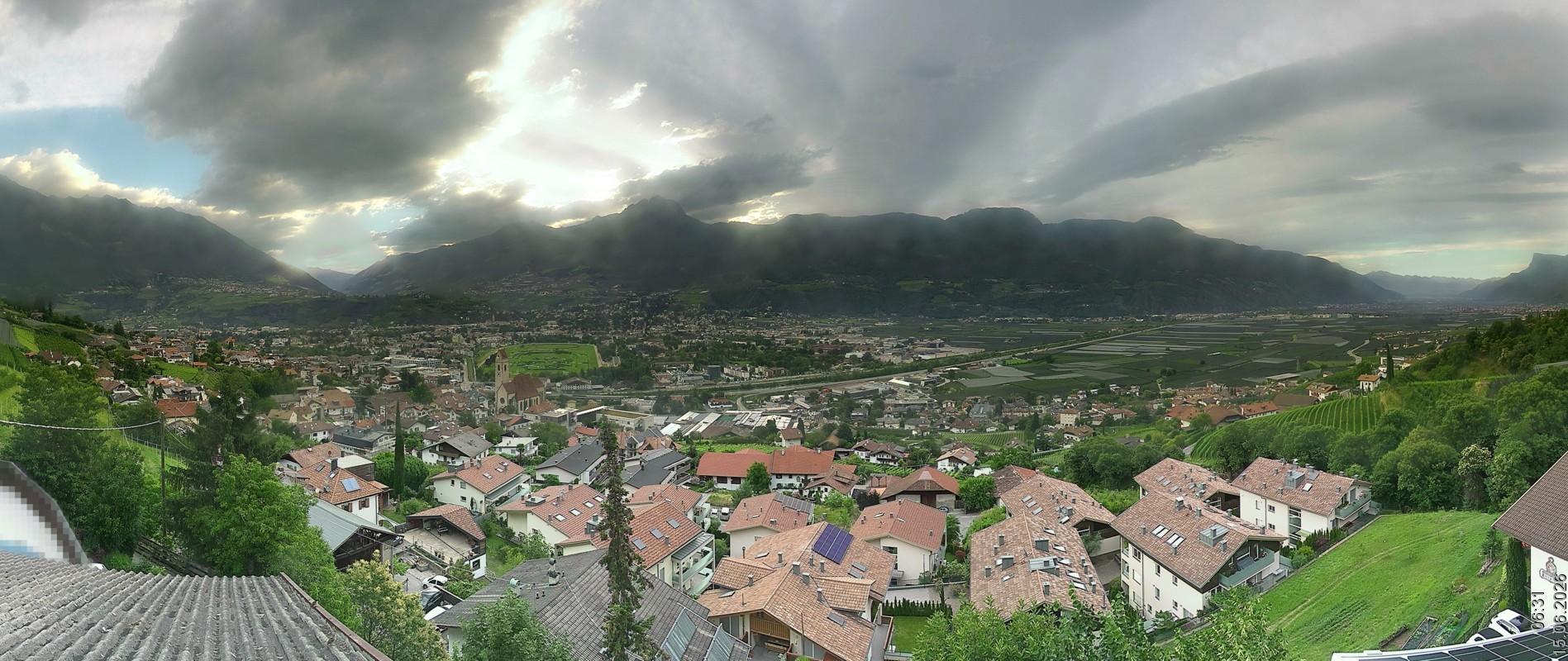 Archived image Webcam Marling - South Tyrol