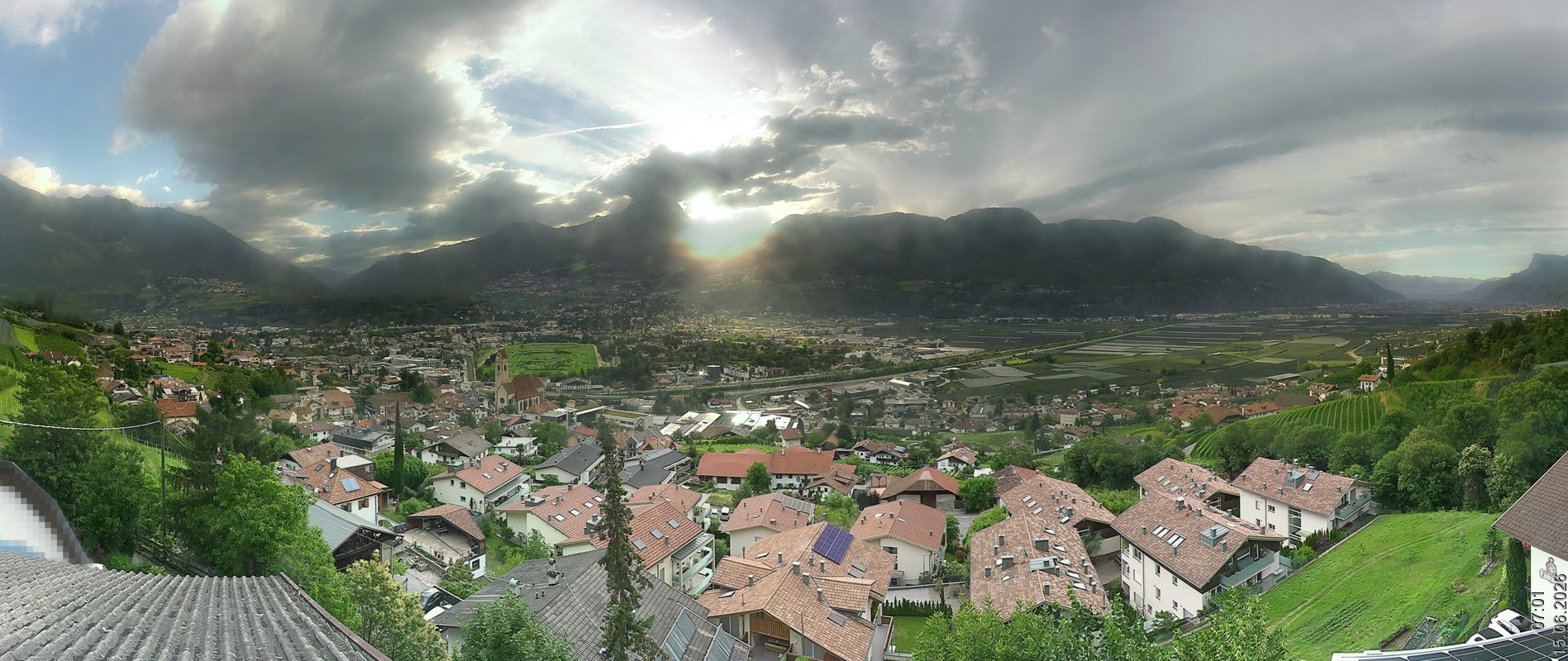Archived image Webcam Marling - South Tyrol