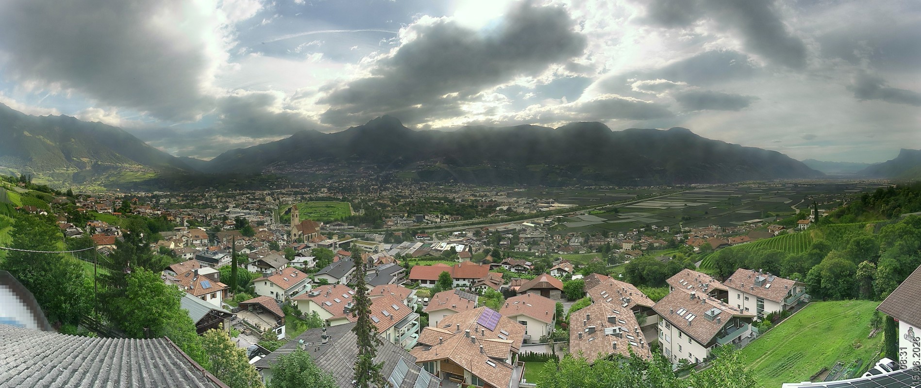 Archived image Webcam Marling - South Tyrol