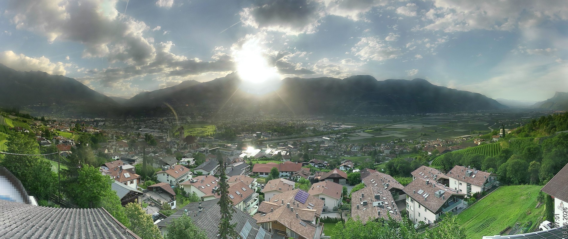Archived image Webcam Marling - South Tyrol