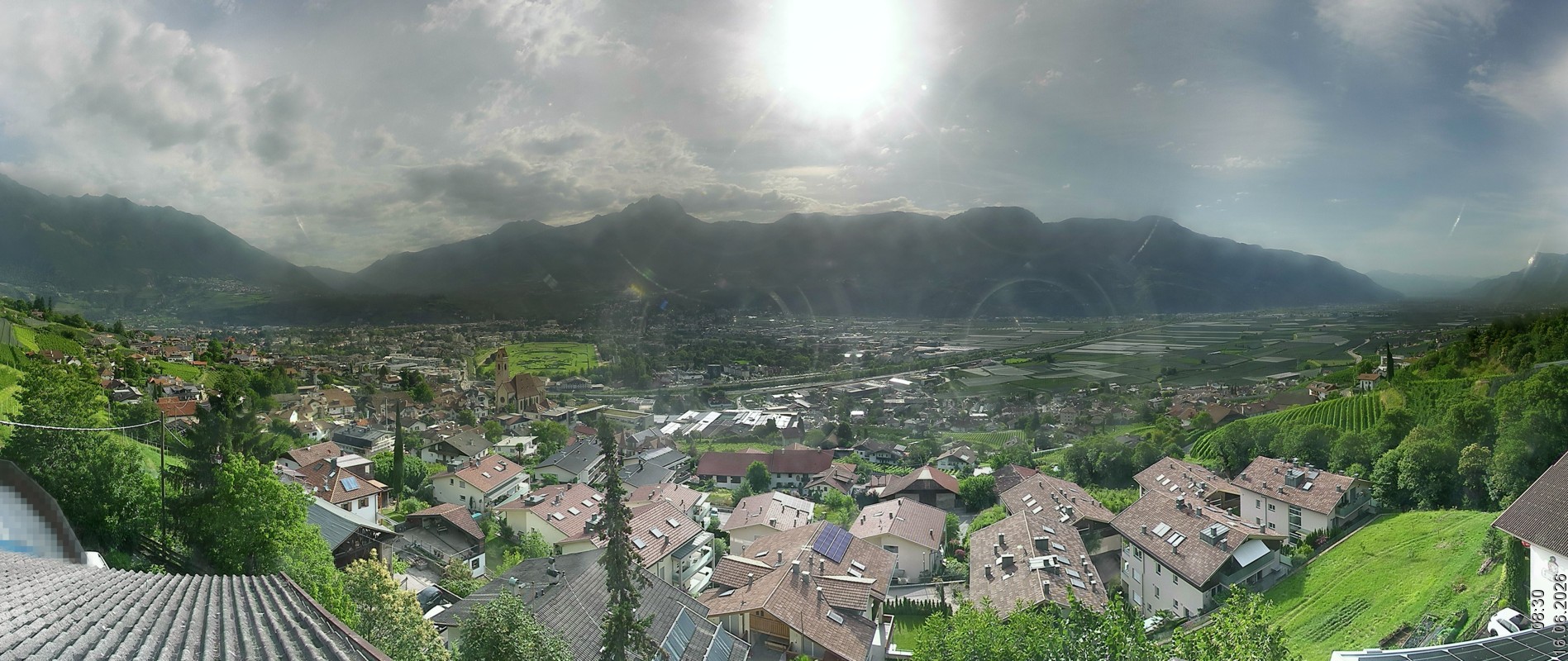 Archived image Webcam Marling - South Tyrol