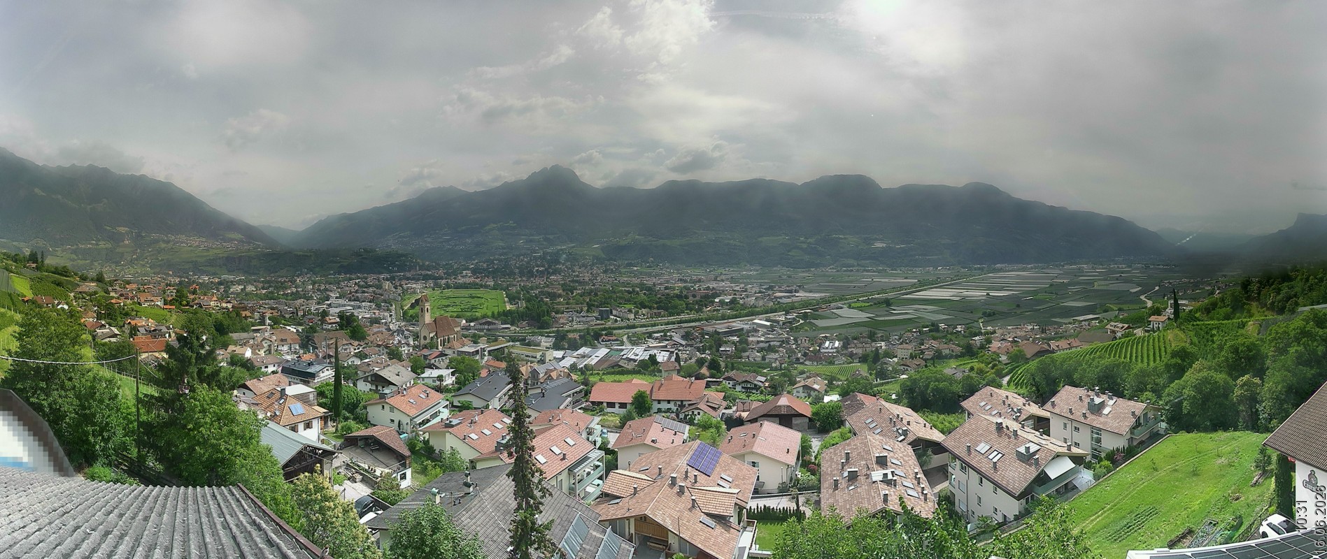 Archived image Webcam Marling - South Tyrol