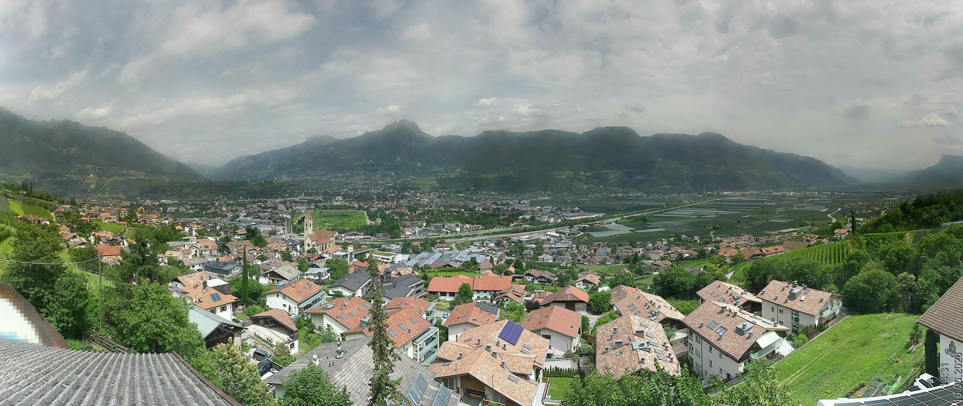Archived image Webcam Marling - South Tyrol