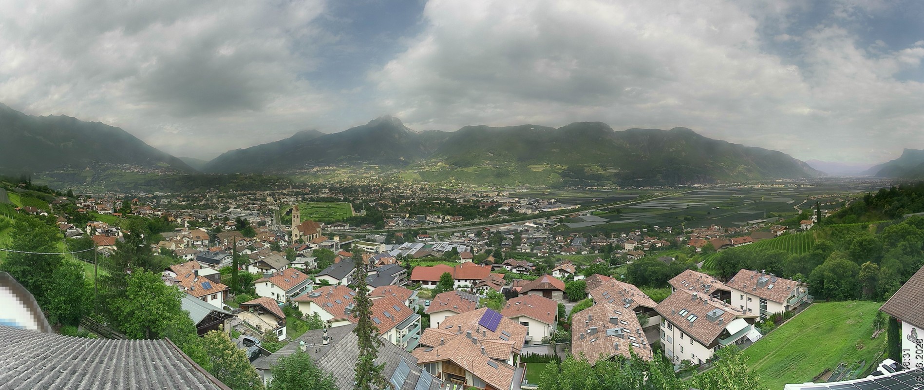 Archived image Webcam Marling - South Tyrol
