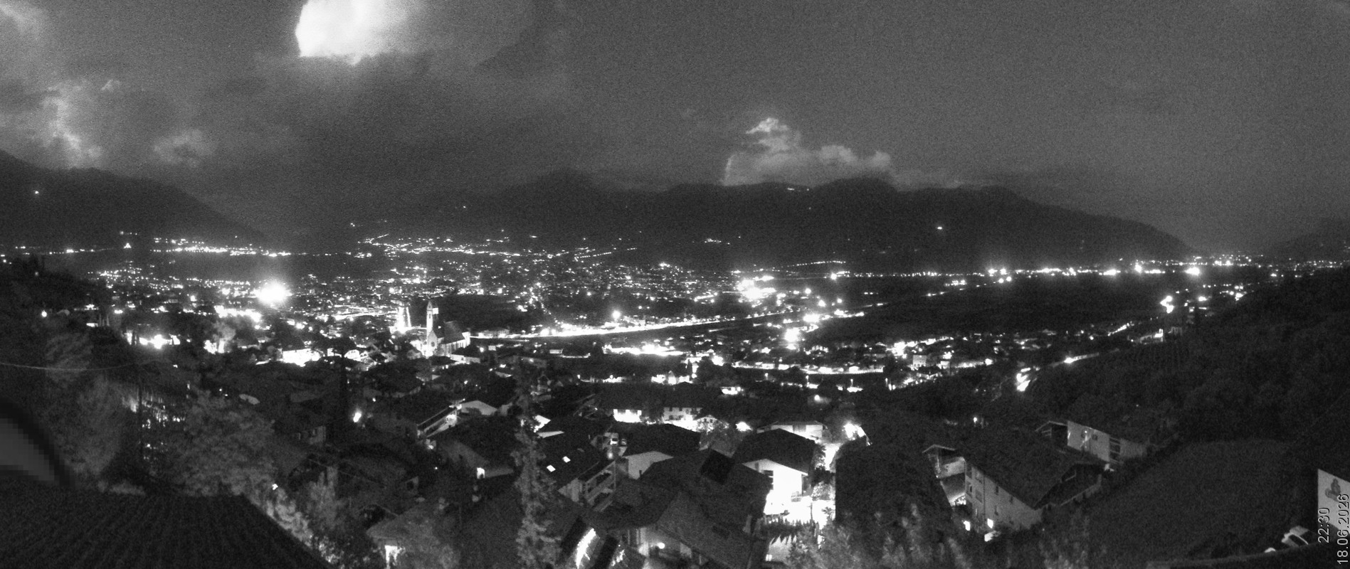 Archiv Foto Webcam Marling - Panorama
