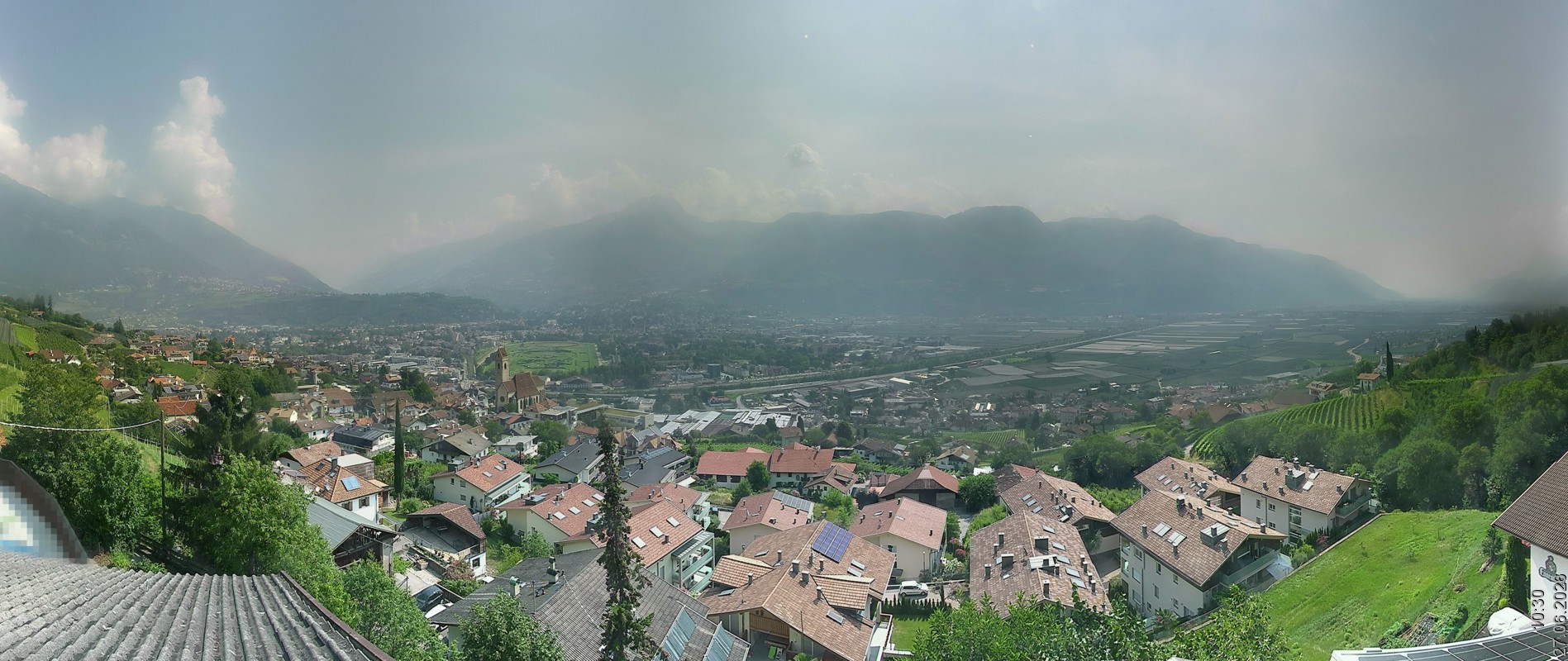 Archived image Webcam Marling - South Tyrol